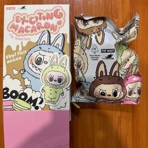 Labubu Macaron Green Grape Sealed Bag